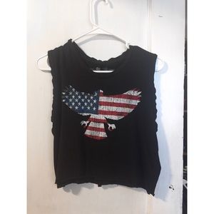 Original Retro Brand Tops - Crop top - Original Retro Brand - Large Original Retro Brand Tops - Crop top - Original Retro Brand - Large